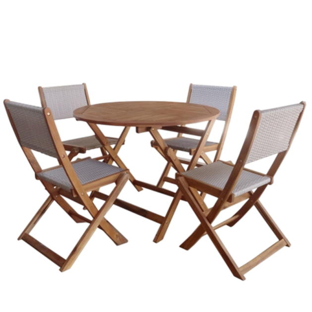 Набор садовой мебели из акации, 5 предметов, TP4093